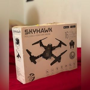 Vivitar DRC447 SkyHawk Foldable Video Drone 1080P HD Live Video - New/Sealed